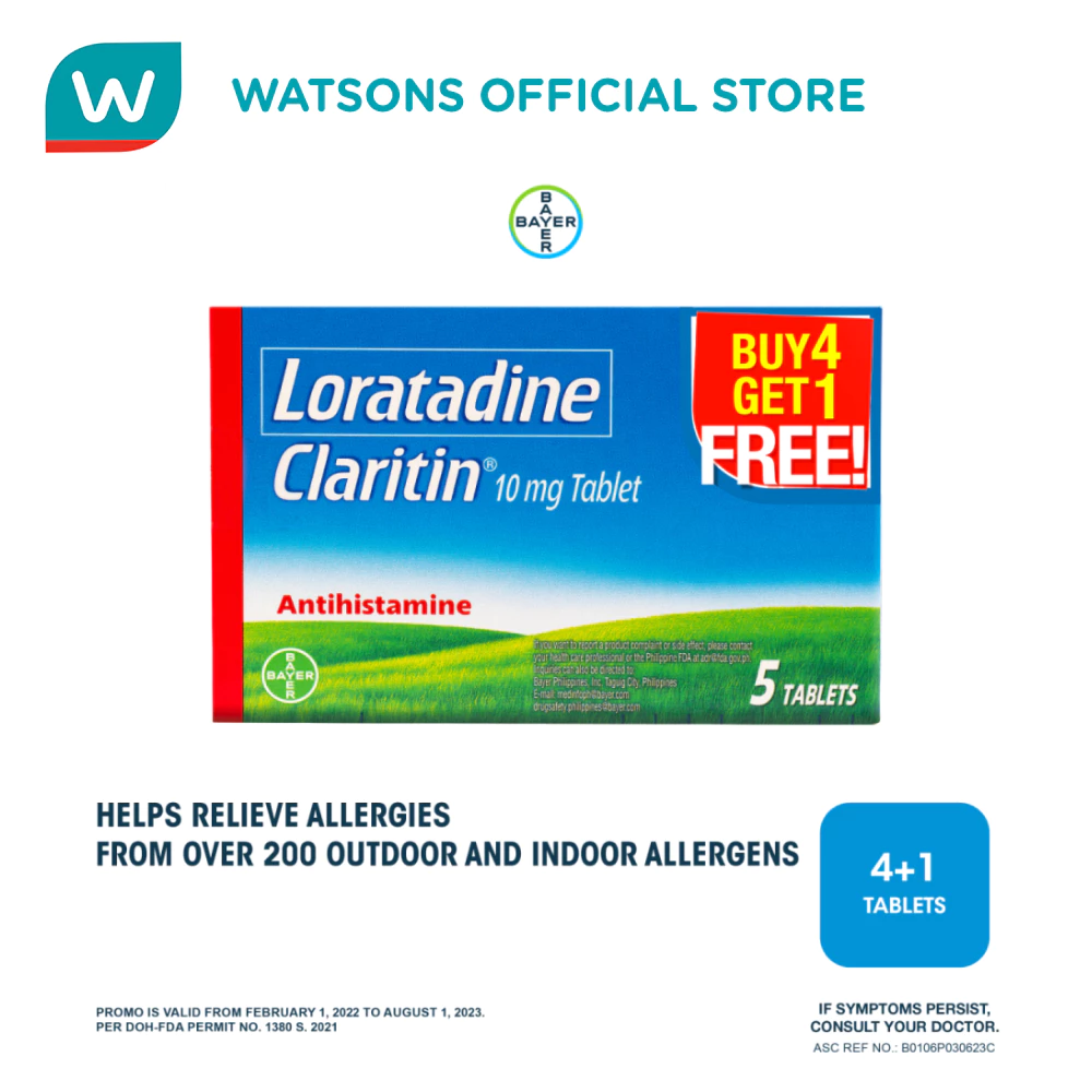 Claritin Loratadine 10mg Tablet Antihistamine