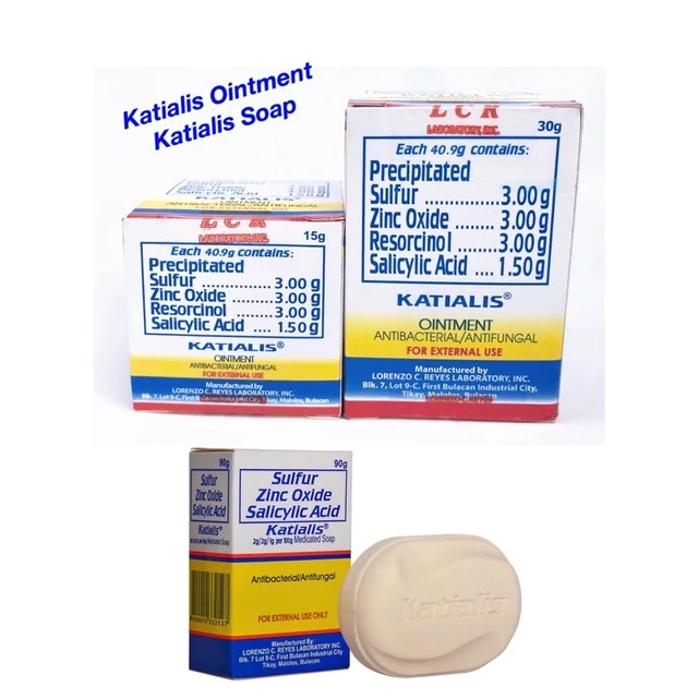 Katialis antibacterial antifungal medicated soap
