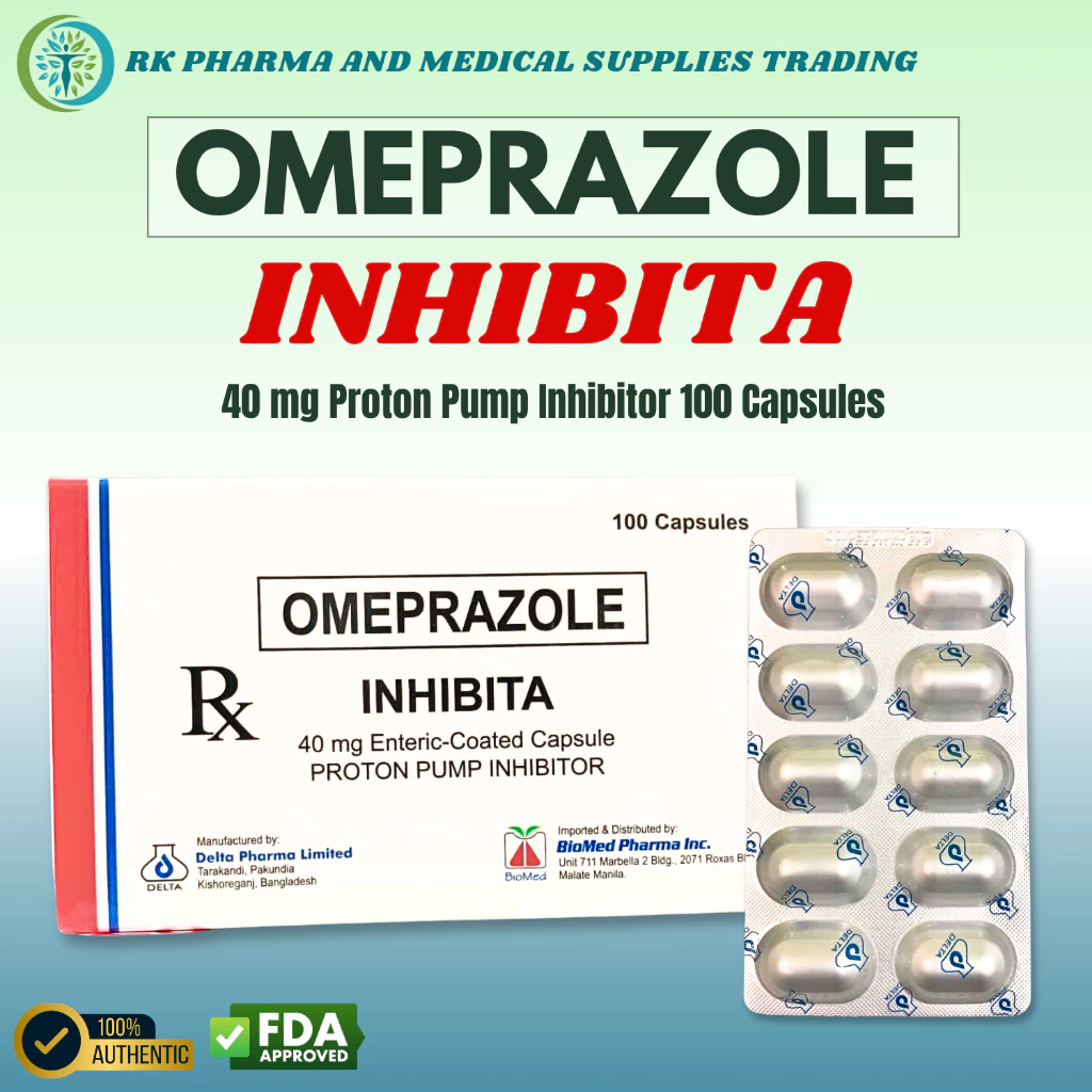 Omeprazole 40mg Proton Pump Inhibitor Capsule